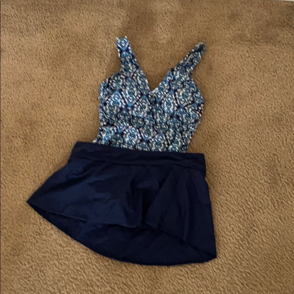 Ocean Blue Swim Suit